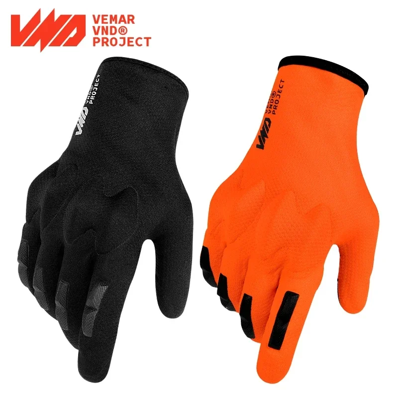 VND Soft Motorbike Gloves Outdoor Breathable Women Racing Driving Rider Motorcycle Accessories Gloves Equipment Moto Men Luvas