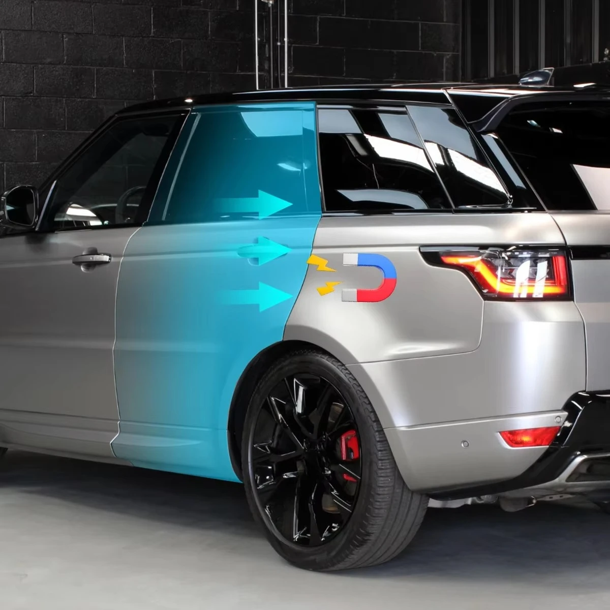Electric Suction Door Kit Automatic Lock Soft Close Door fo Range Rover Sport 2013-2022  New Retrofit Upgrade