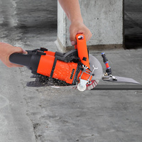 5200W Wall-Chaser Concrete Slotting Machine Blocks Saw Blade Cutting Machine Cement Slitting Wall Groving 10500r/min