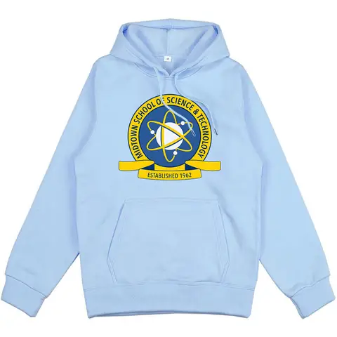 Midtown – sweat-shirt à capuche pour hommes, école de sciences et de technologie, Tom Holland, graphique, Streetwear, mode Harajuku, hiver