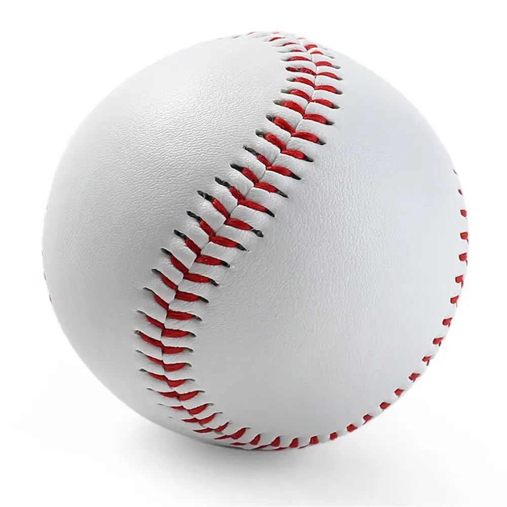 7.2cm White PVC Foam Baseball Soft Hard Two Styles Safety Training Ball For Kids Children Outdoor Baseball Sports Equipment
