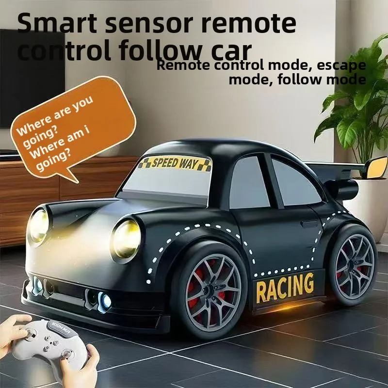 Mini Induction Drift RC Car, Smart Cool High‑Speed Racing Remote Control Car Electric Toy Vehicle Birthday Gift for Boys Kids