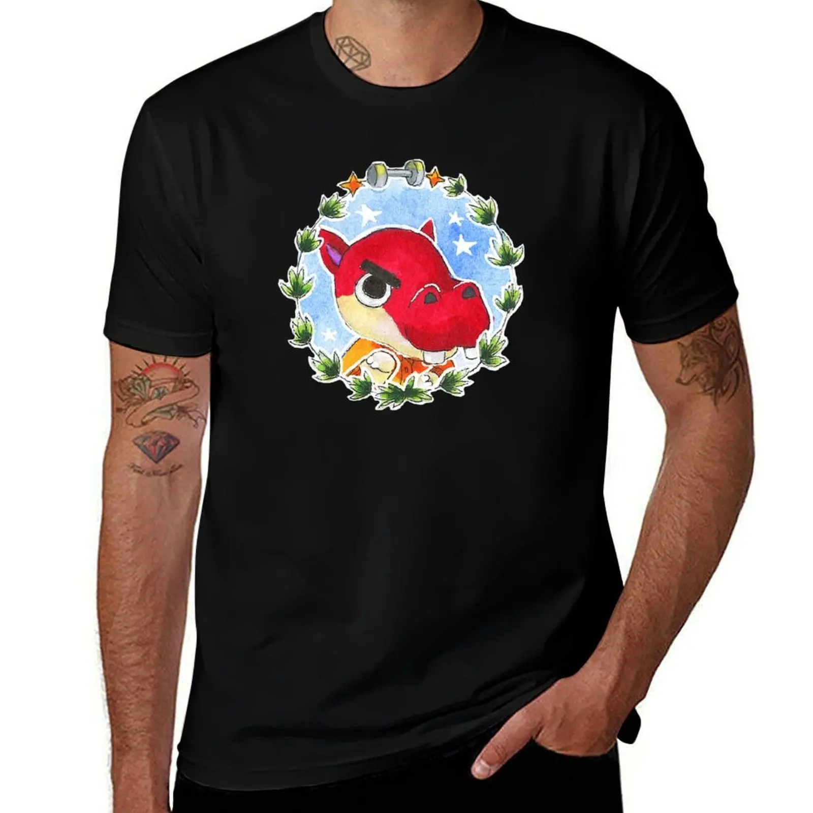 Biff T-Shirt Breathable Mesh Panel T-Shirt
