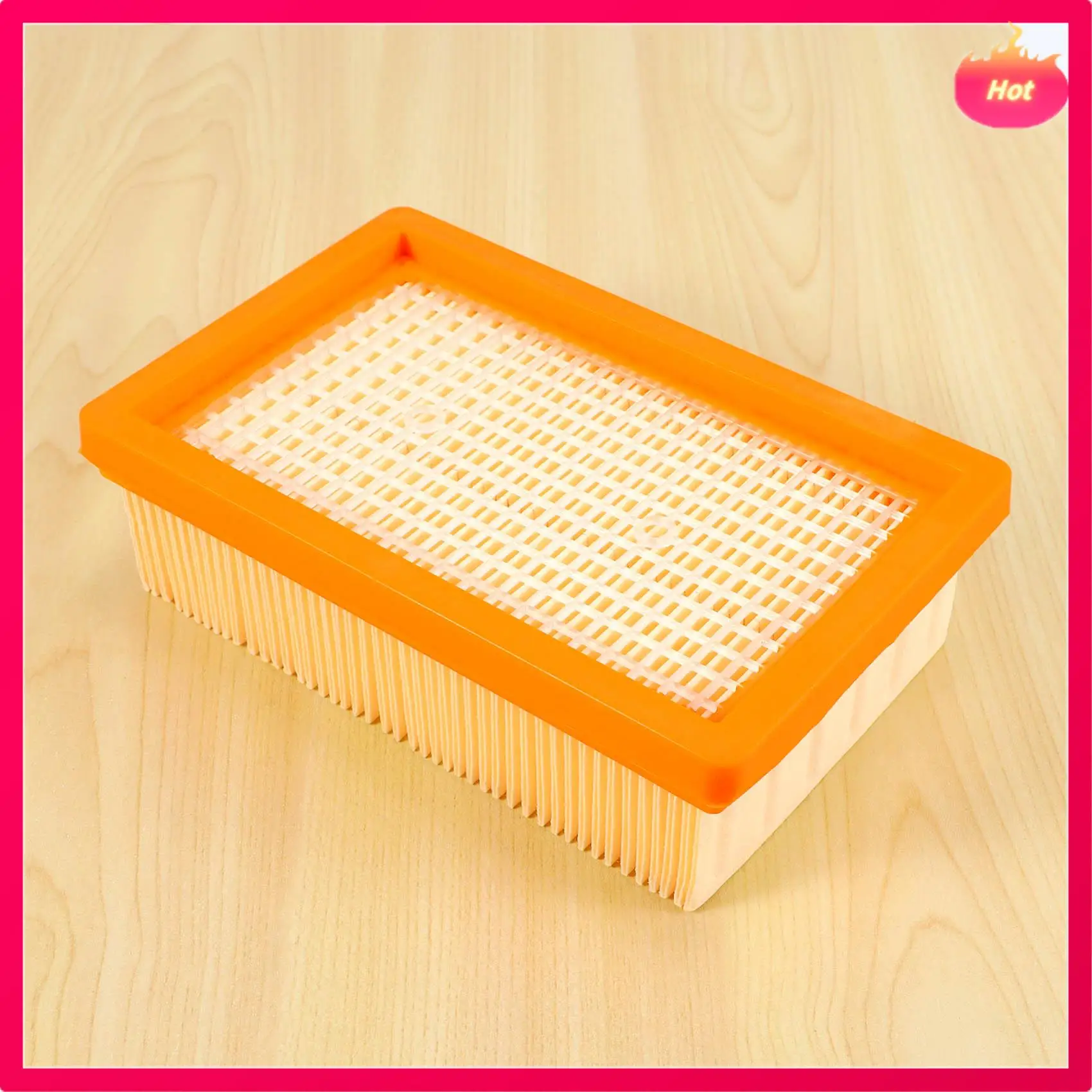 AD-3PCS Stofzuiger Filter Vervanging Voor KARCHER Platte Geplooide MV4 MV5 MV6 WD4 WD5 WD6 P PREMIUM WD5