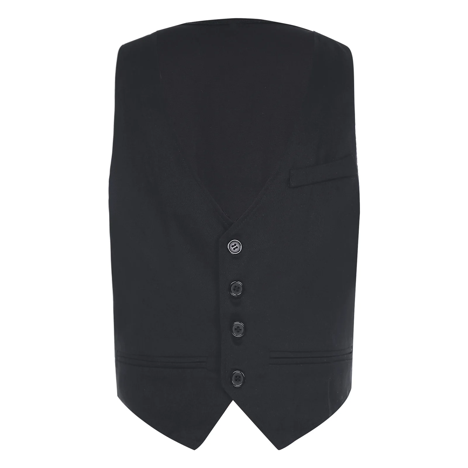 Uniforme scolastica per bambini Top Gilet senza maniche Gilet monopetto Gilet da festa formale Gilet da matrimonio per ragazzi