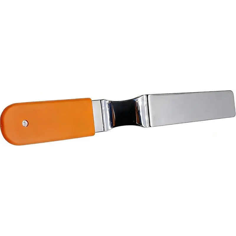DTA4-2PCS Length For Car And Ducting Repair Tool- Cast Stainless Steel Slapping Bodywork Tools With 27Cm Orange Handles