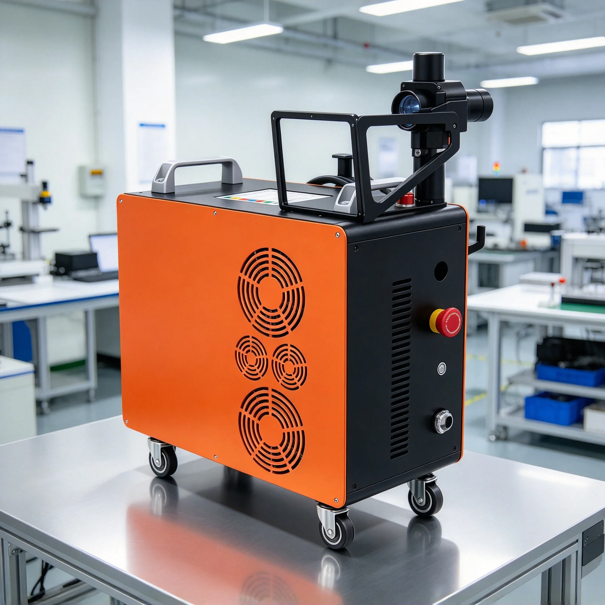 Multifunctional Laser Equipment 2 in 1 Laser Cleaning and Marking Machine for Metal Rust Removal Logo Marking 200W 300W