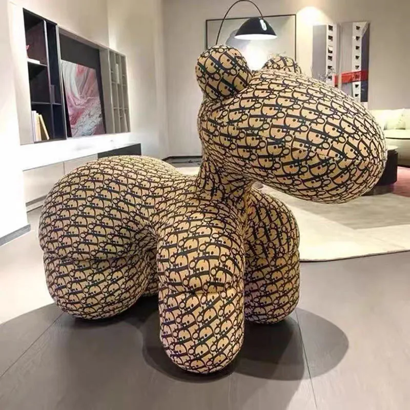 

Pony chair creative seat modeling children's animal stool living room floor decoration ornament housewarming gift