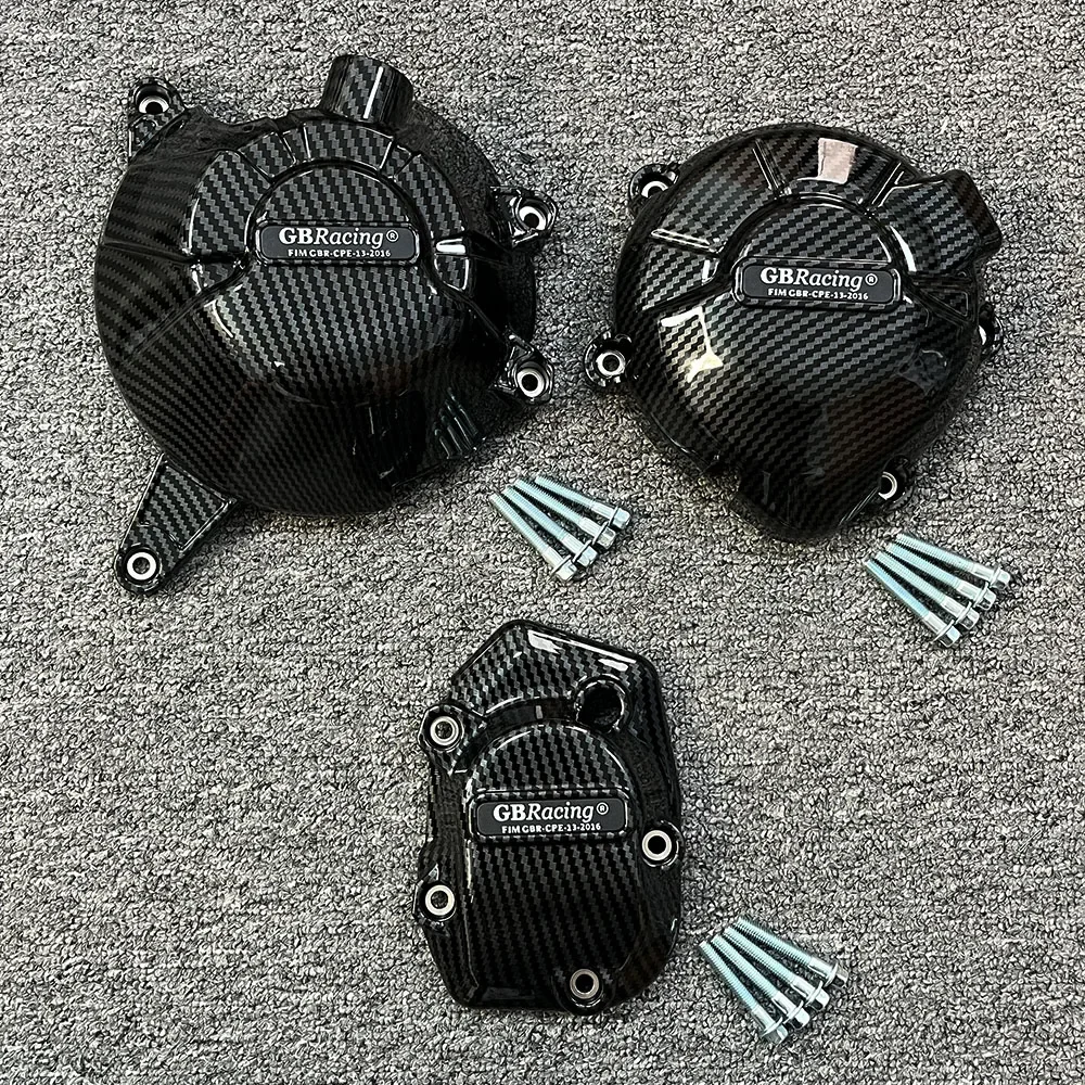 

Z900 2025 Moto Engine Protection For KAWASAKI Z900 2017-2025 Engine Cover Motorcycle Protective Covers Set Carbon Fiber Texture