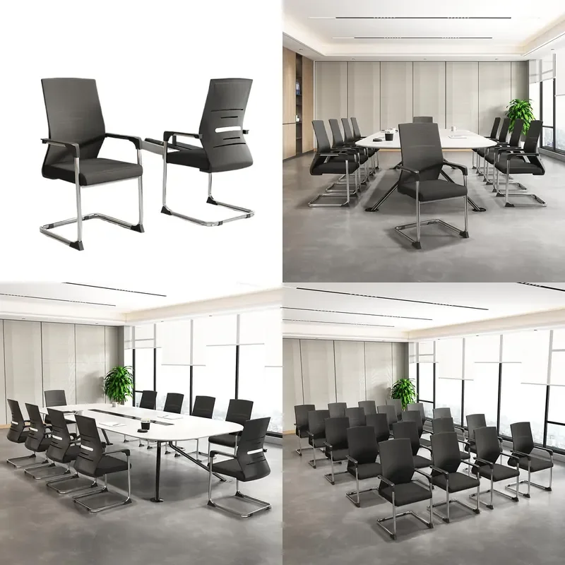 for Bow Office Chair Seat Conference Chair Company Office Computer Chair Engineering Mahjong  Meeting Room