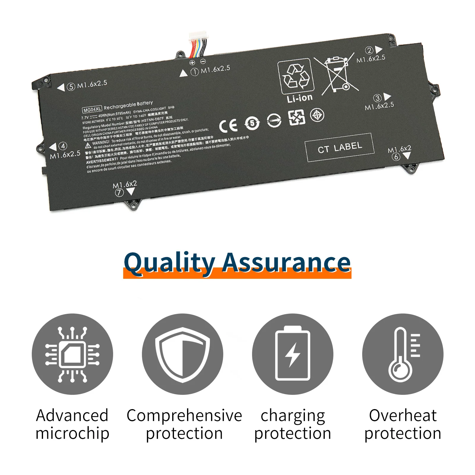 Imagem -02 - Bateria do Portátil para hp Elite x2 1012 Série g1 Mg04 8120602b1 812060-2c1 812205001 812148855 Hstnn-db7f 40wh Mg04xl