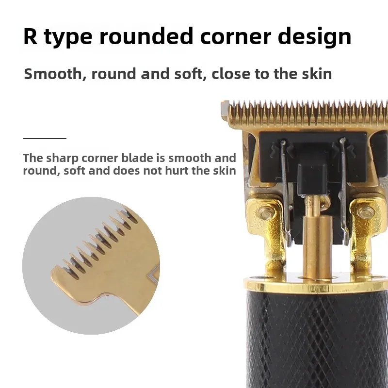 ROZIA Professional Electric Hair Clipper TVintage Oil Head Carving Hair Trimmer Baby Use Haircutting Machine Hair Clipper