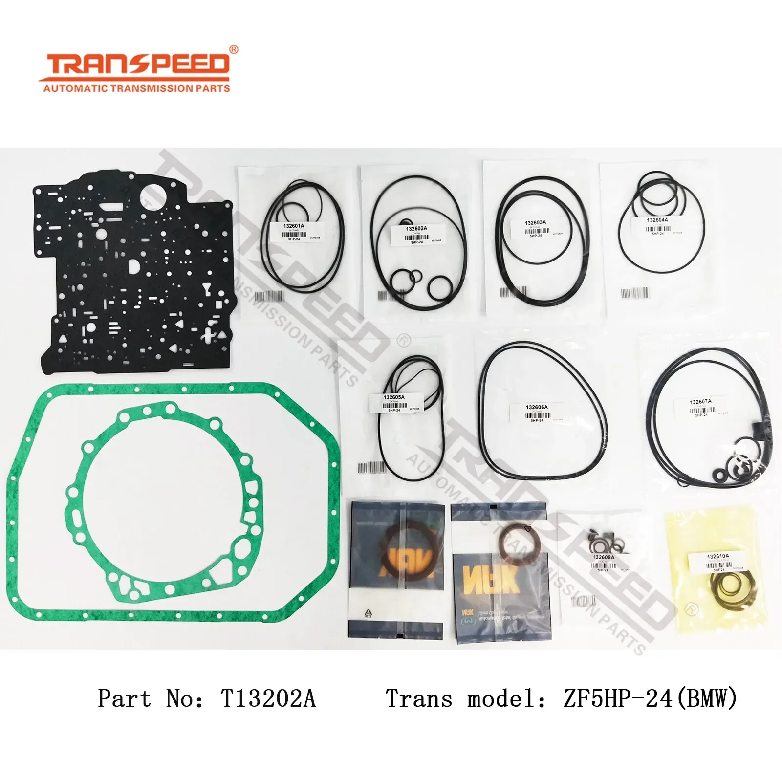 TRANSPEED 5HP24 5HP-24 auto Transmission Master Rebuild Kit Overhaul Kit For BMW