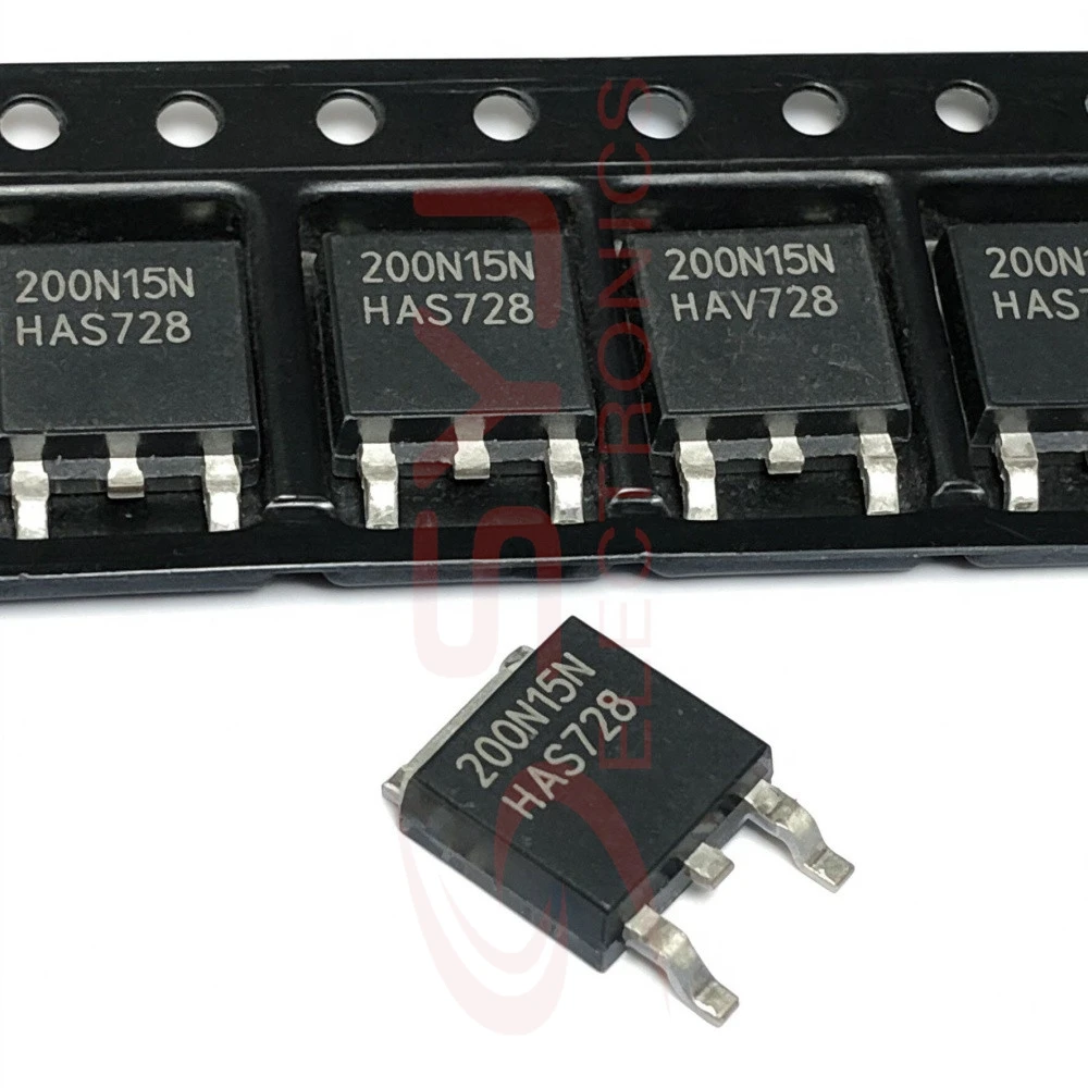 5PCS 200N15N IPD200N15N3G 150V 50A 3118D BTS3118D RT9164A-33PLR 3.3V 1A FQD20N60LE C3D03060E 600V 3A NCE50NF130K TO-252