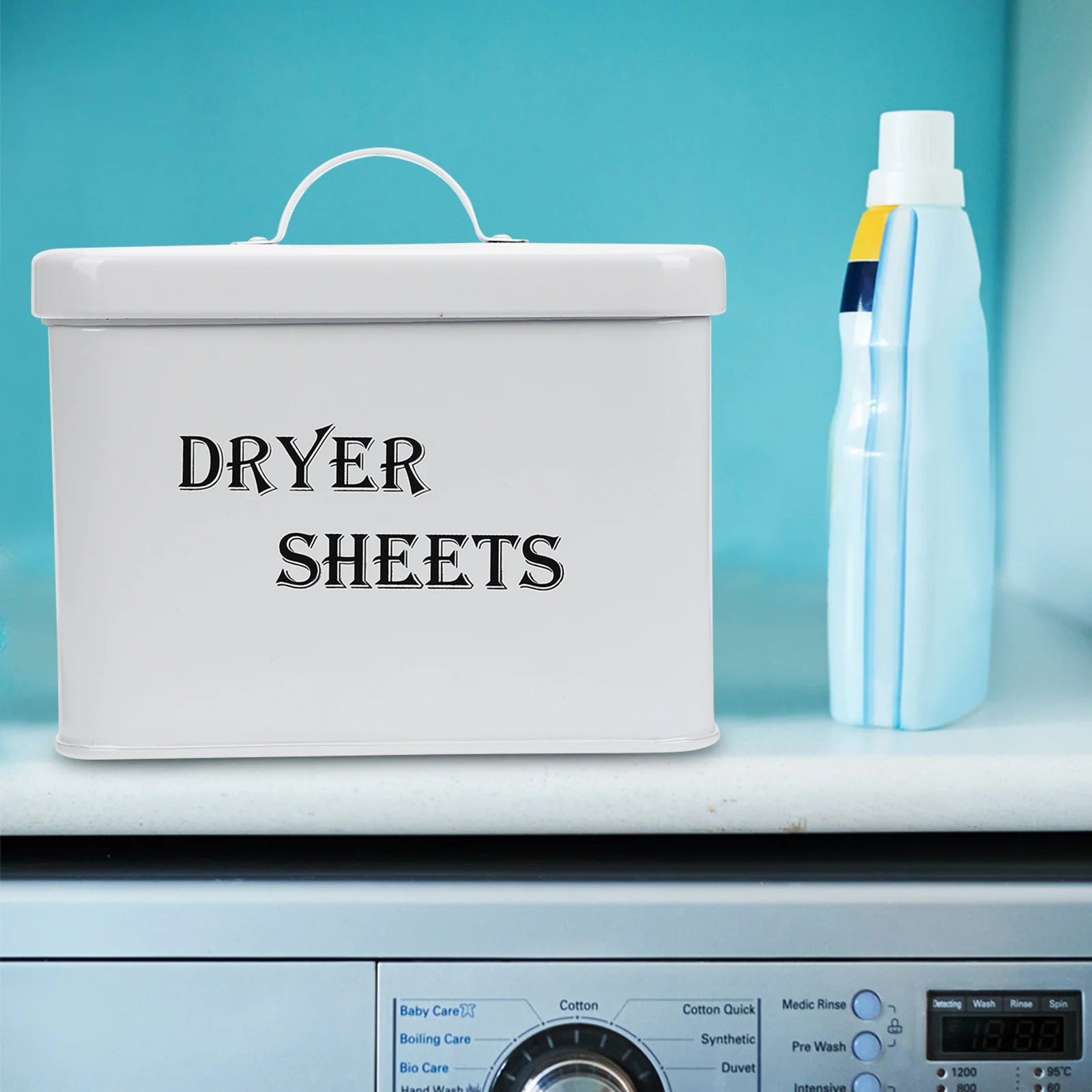 

Sturdy Metal Dryer Sheet Holder Keeps Sheets Room Storage Bin Organized Decor Practical Long Lasting