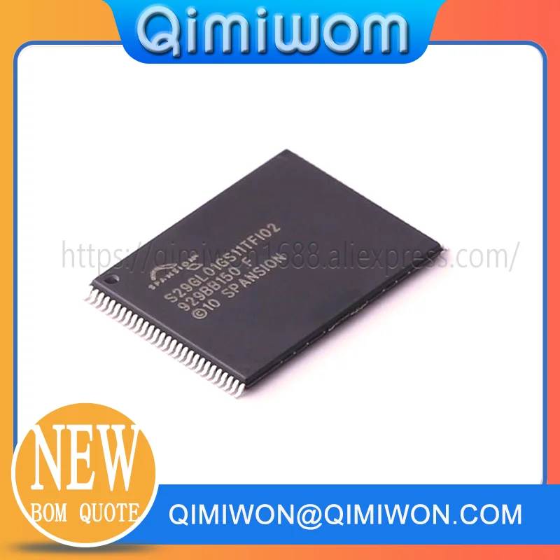 1pcs/lot S29GL01GS11TFI01 IC FLASH 1GBIT PARALLEL 56TSOP ic chips S29GL01 S29GL01GS11TFI02