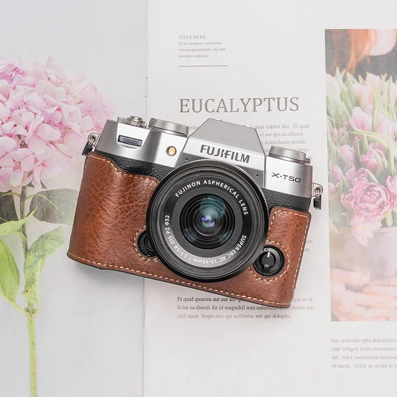 NEW Camera Bag for Fuji XT50 Camera, Protective Case with Shoulder Strap, Anti-Fall and Anti-Dust Accessories