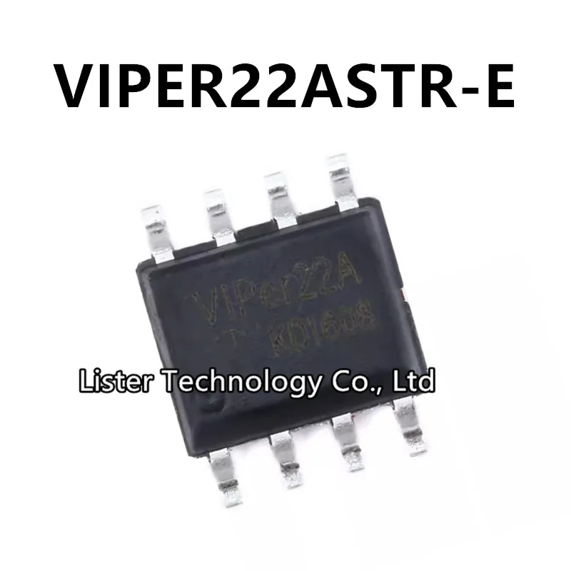 إنشاء سوب-8 SMD ، وسم: VIPer22A ، VIPER22AS ، VIPER22ASTR ، 22A ، SOP8 ، 10-ma لكل لوط ، جديد