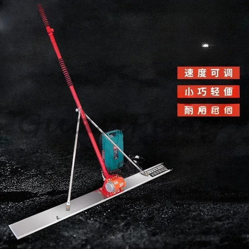 Electric vibration leveling pavement concrete lithium battery leveling ruler