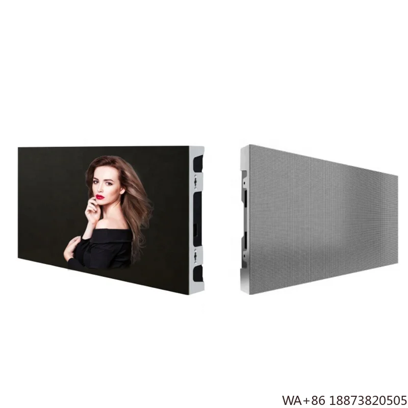 LED 600*337,5 Video Indoor Display Bildschirm HD Indoor Hohe Helligkeit Vollfarbbildschirm TV Studio