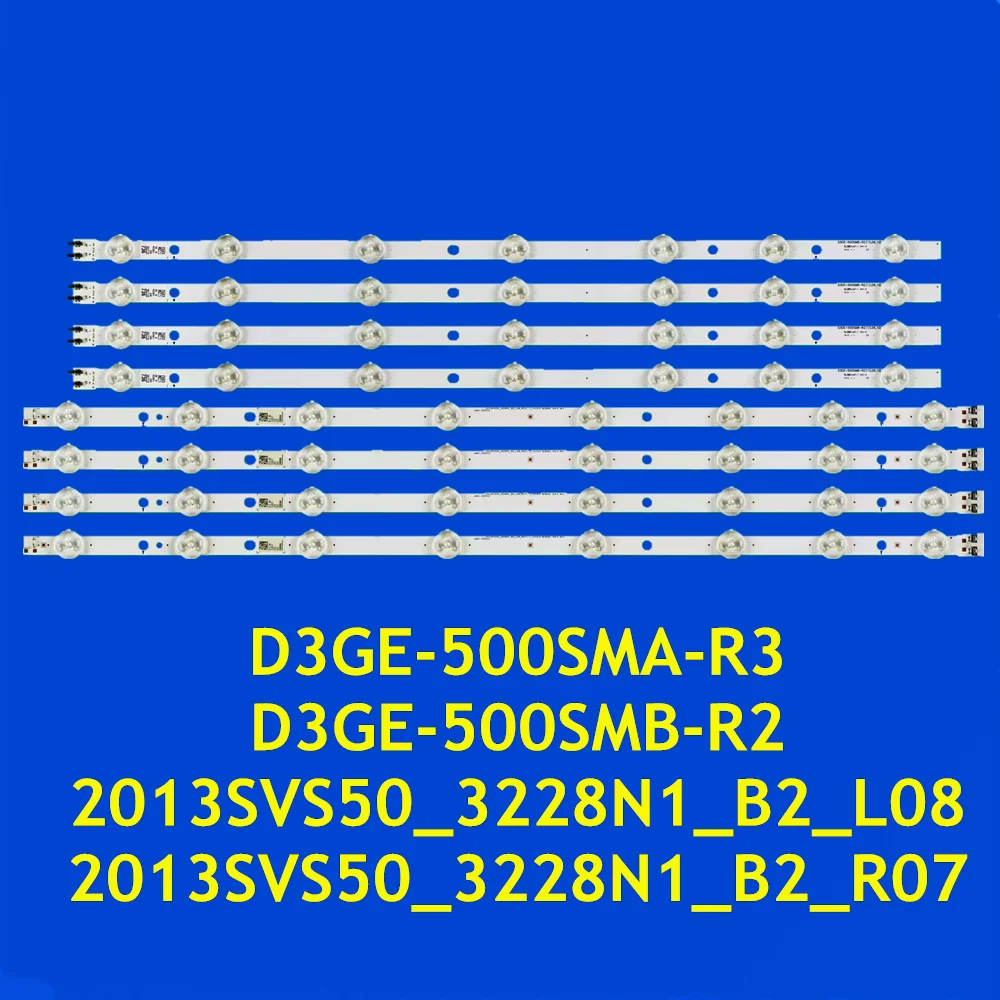 LED Strip For UN50EH5000 UN50EH5300 UN50H5203 UN50H5303 UN50H6201 UN50H6203 UN50J6200 UN50FH5303 D3GE-500SMA-R3 D3GE-500SMB-R3