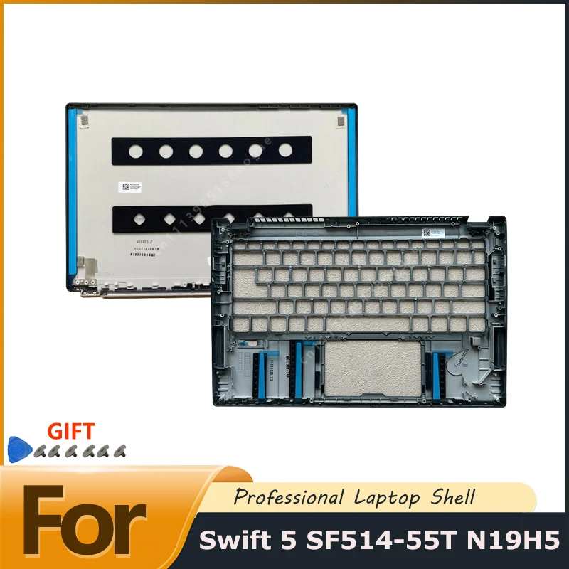 Replacement part for the Screen Back Cover/Palmrest  New Laptop For Swift 5 SF514-55T N19H5
