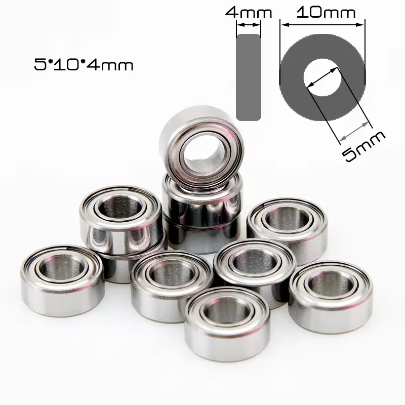 10Pcs Axial Capra Axles (OffSet) Portal Bearings 5x10x4mm 6x11x4mm 6x13x4mm 5x11x4mm 10x15x4mm