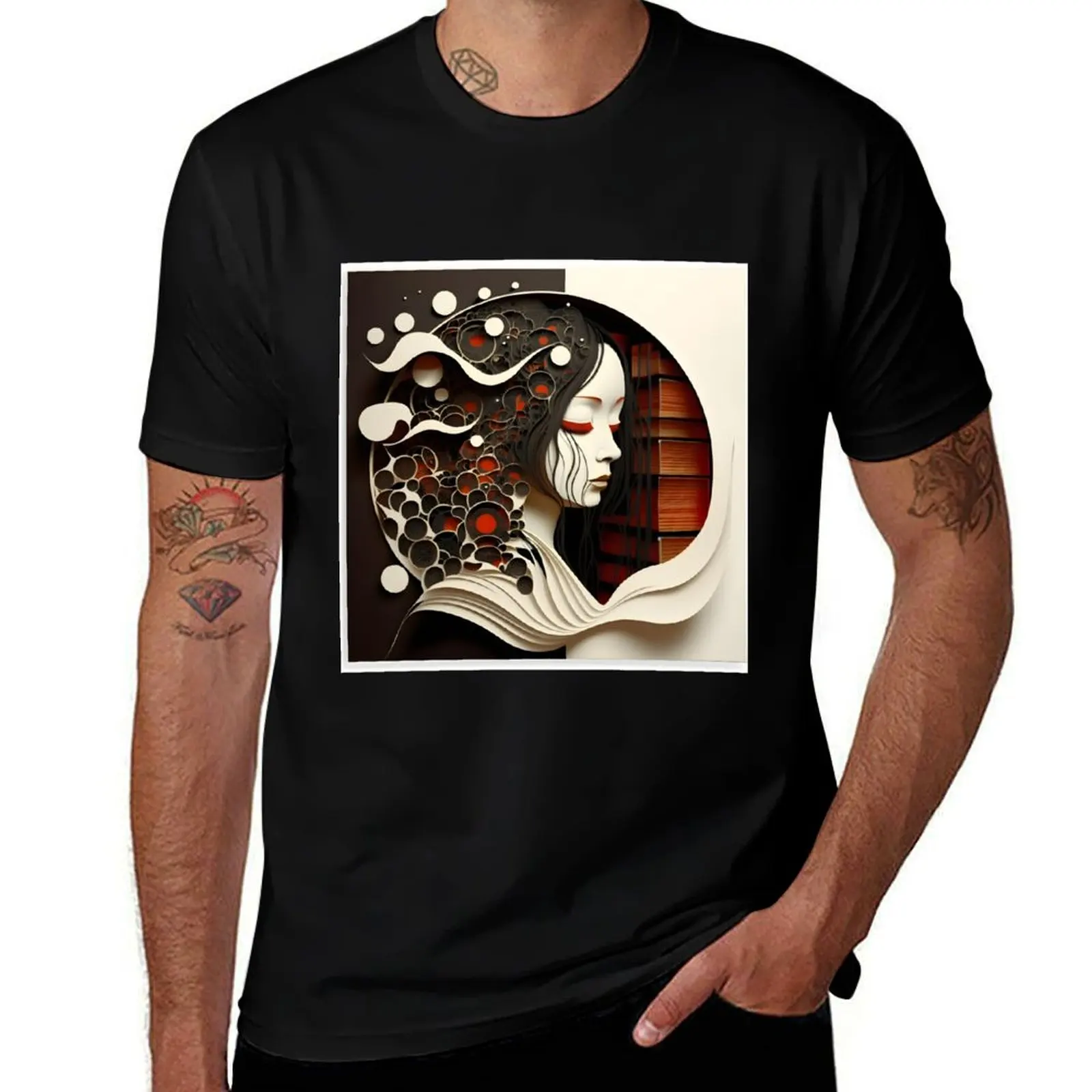 Geisha #1 T-Shirt Summer Fashion Casual Tee Shirt T-Shirt