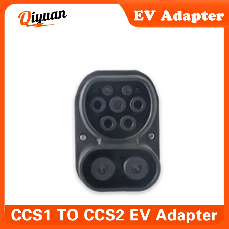 CCS1 to CCS2 Adapter EV Charger Adpater DC 1000V 200A and EV Charger Connector Type 1 to Type 2 Adapter SAE j1772 to IEC62196