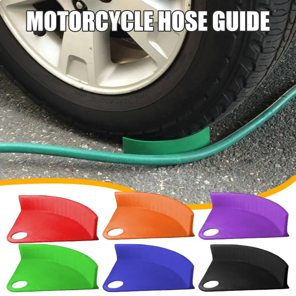 Car Hose Guide Tire Hose Roller Wear-Resistant Reusable Wide Application Car Washing Tire Hose Guide Accessory Hoses Protector