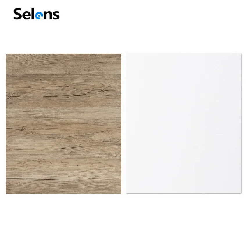 

Selens 80x120cm 3D Texture Double-Sided Photography Backdrop+Bracket Hard Background Board Wooden Photo Studio Acessorios