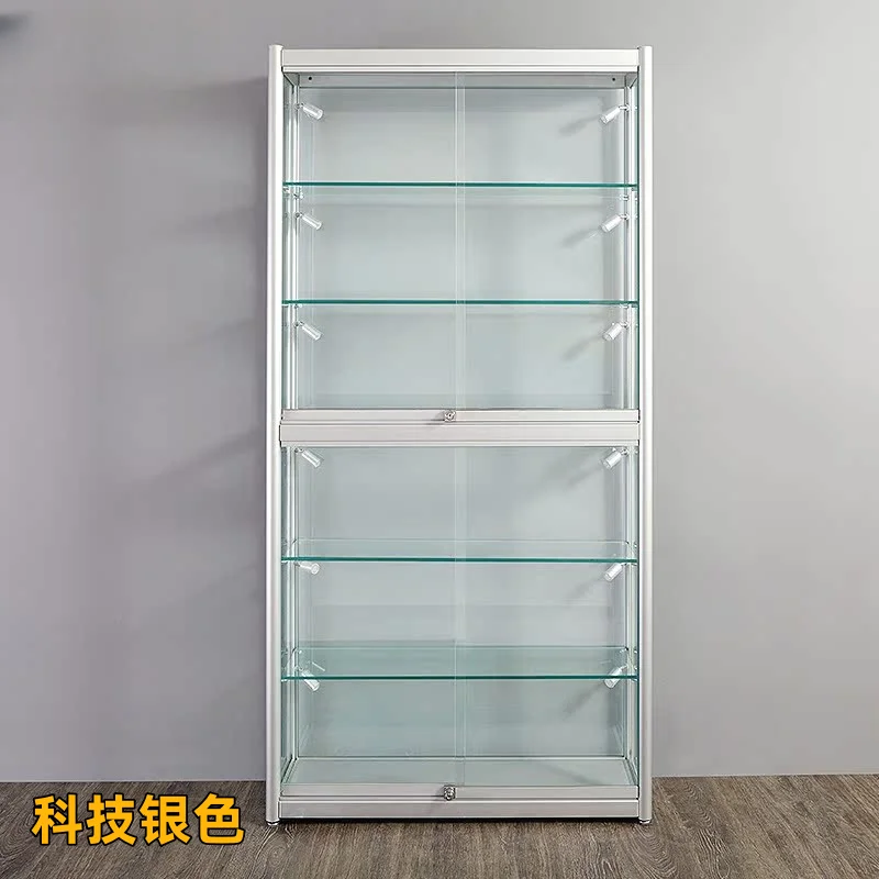 custom. [30 Days Hot Sale 1976 Pieces] Display Cabinet Figurines Ornaments Home Display Cabinet Model Cabinet Ac