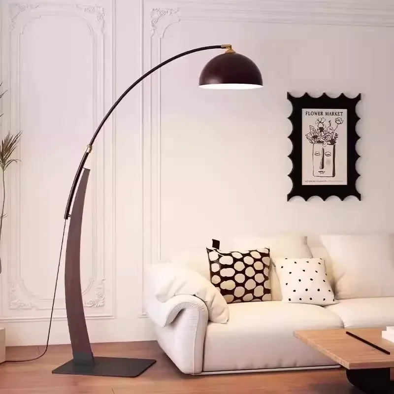 Retro Medieval Wrought Iron Floor Lamp High End Eye Protection LED Ambient Light for Living Room Bedroom Study Designer Style