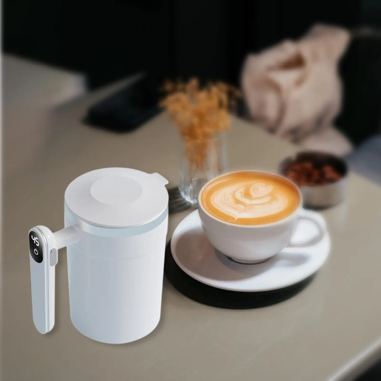 Автоматическая чашка для перемешивания кофе, чашка для смешивания, подарок, портативный электрический шейкер, бутылка, самосмешивающийся стакан для чая, молока, кофе, пешего туризма