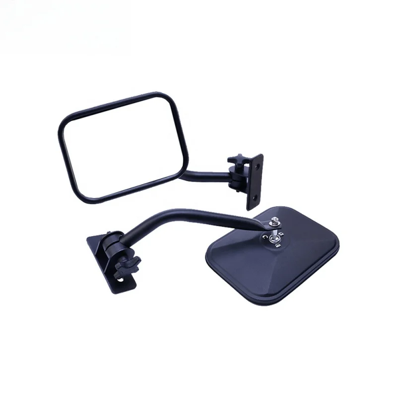 High Quality Rectangular Quick Release Rearview Side Mirror JKTJ 07-17 Anti Vibration Stable Mount