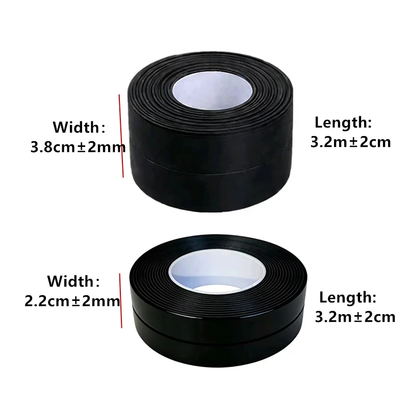 Waterproof Sealing Tape Strips PVC Self Adhesive Wall Sticker for Bathroom Shower Bath Seal Caulk Strip Kitchen Sink Mold Proof