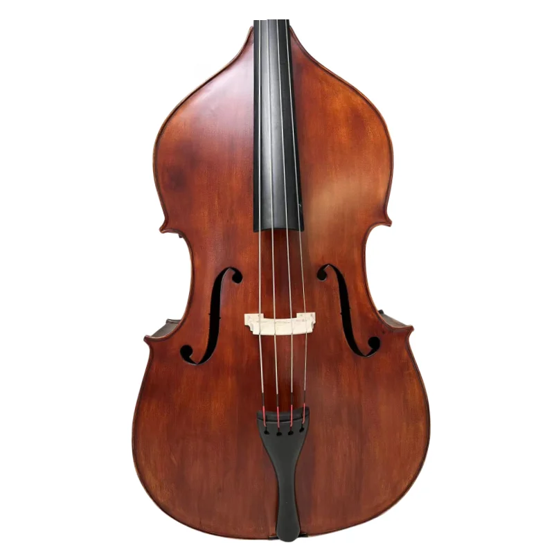 High-grade handmade solid wood Upright double bass 3/4,flamed maple back