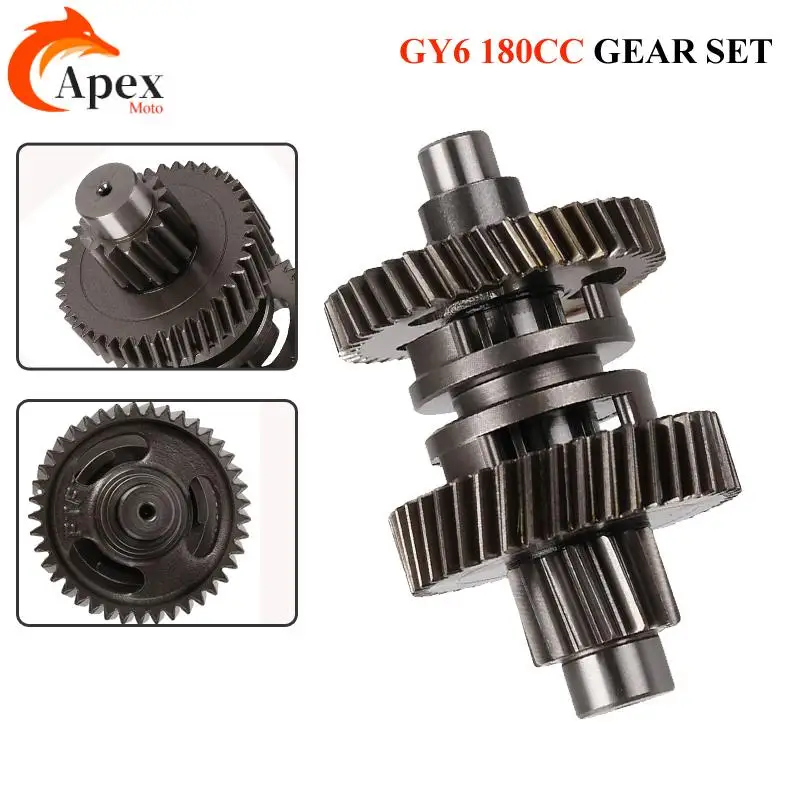 

Высокопроизводительные детали для квадроциклов GY6150-200, комплект шестерен с регулируемой передачей двигателя