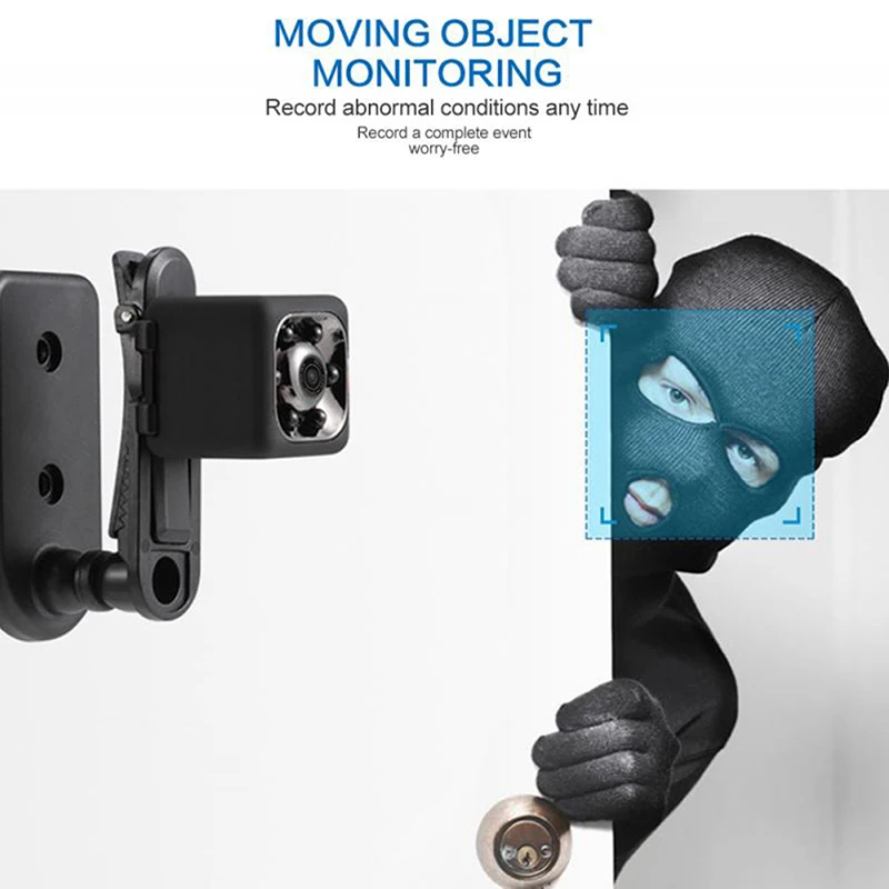 Мини-камера SQ11 HD 1080P с датчиком обнаружения движения, DV DVR, микро-камера, спортивный видеорегистратор с датчиком ночного видения, домашняя видеокамера