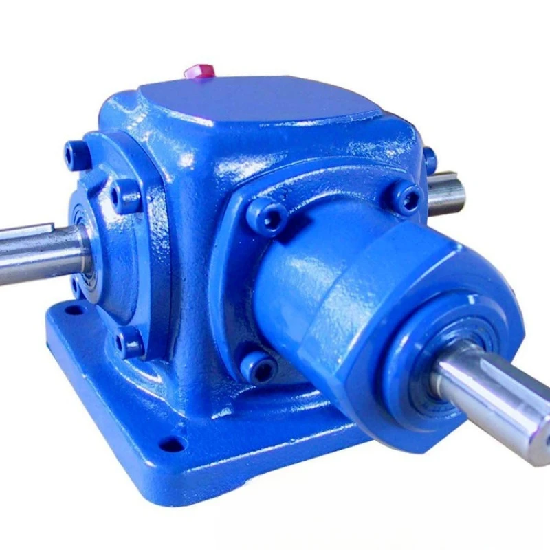 

T-type steering box, 90-degree right-angle spiral bevel gear steering gear, cross steering gearbox