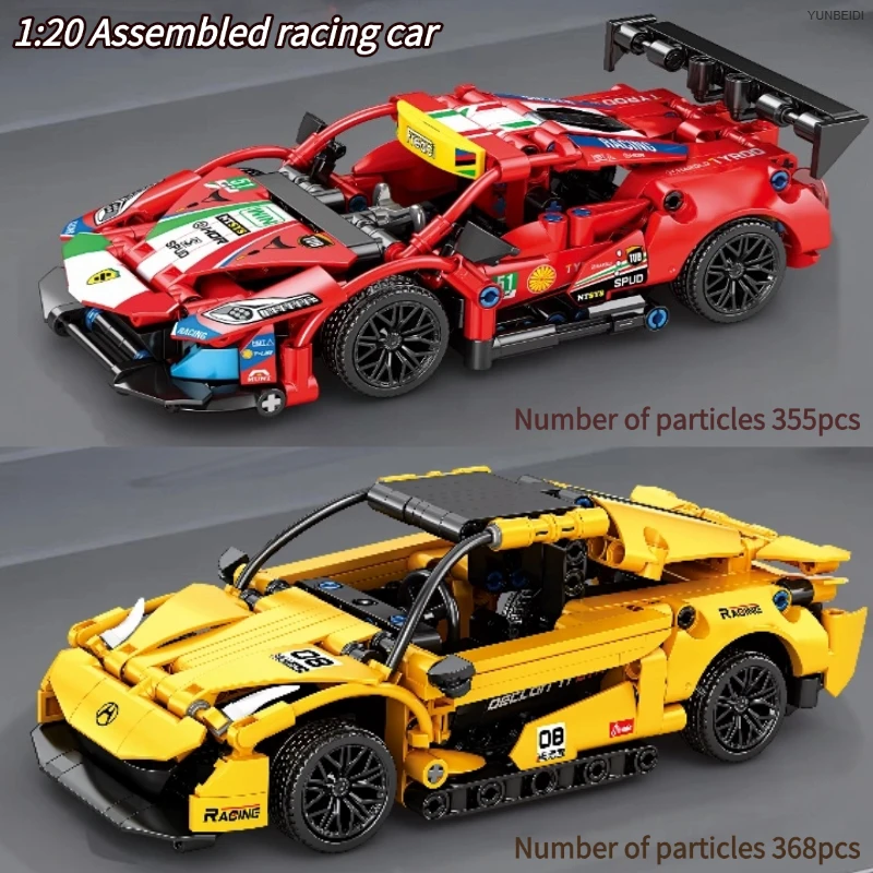 

Гоночная модель-конструктор 1:20: Технологичная спортивная скоростная механическая сборная модель для самостоятельной сборки. Игрушка для взрослых коллекционеров и подарок для детей.