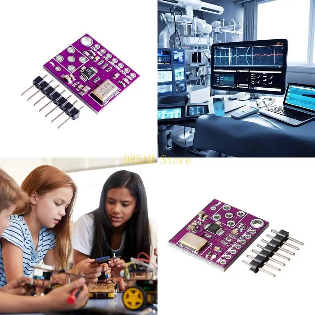 

AD9833 AD9833BRMZ Adjustment DDS Generator Module 5V 2 Channel Output Low Pass Filtering For Electronic Testing best sale