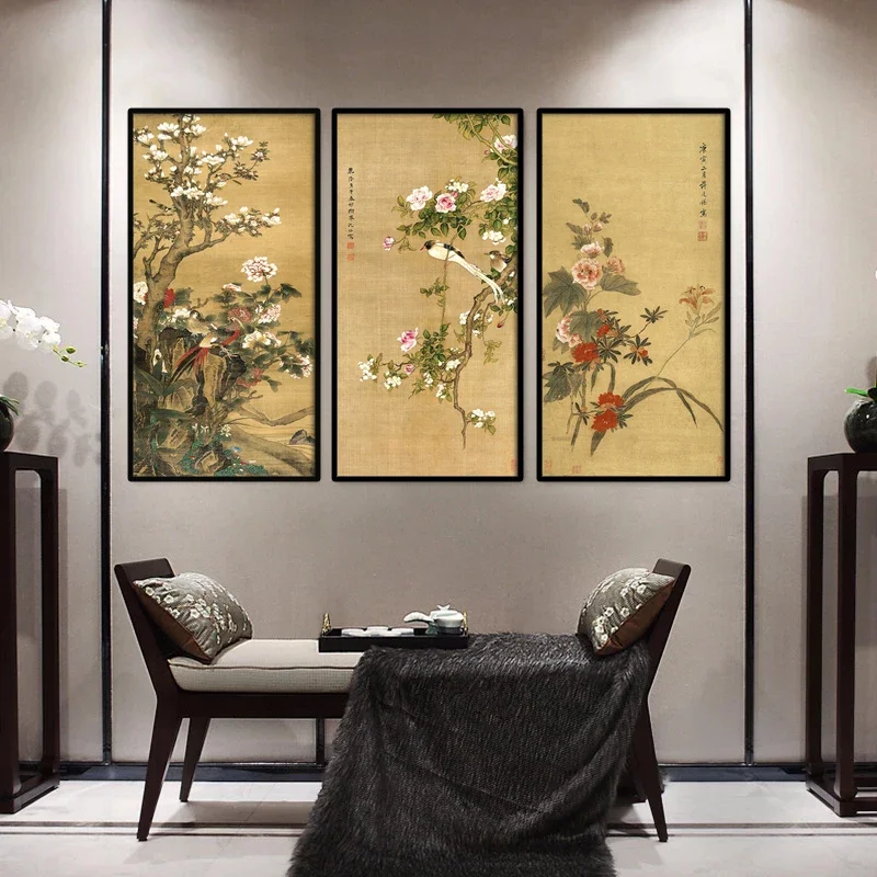 Chinese traditional peony painting, Chinese national conditions and national fragrance Art Picture