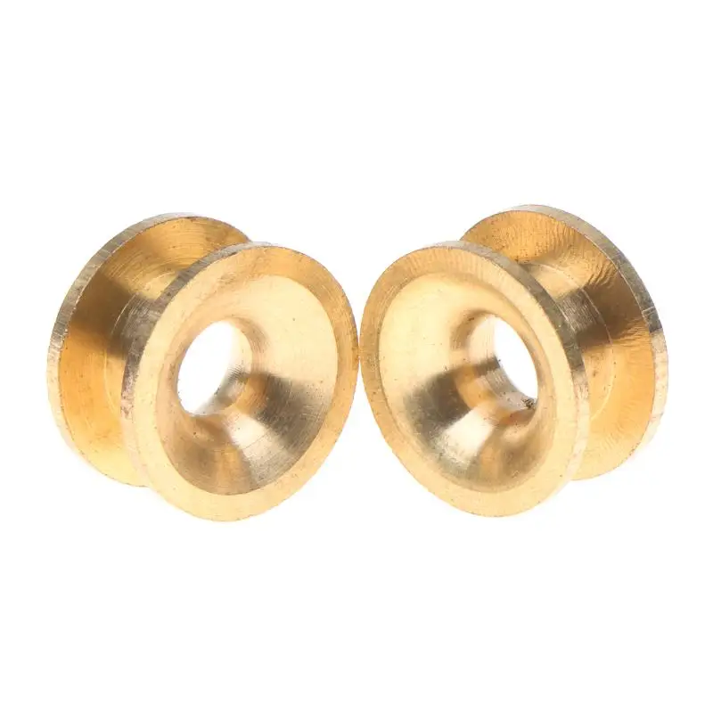 Brass Trimmer Head Eyelet Garden Tool Part Strimmer: 2Pcs Line Retainer Universal Smooth Feeding Long Lasting