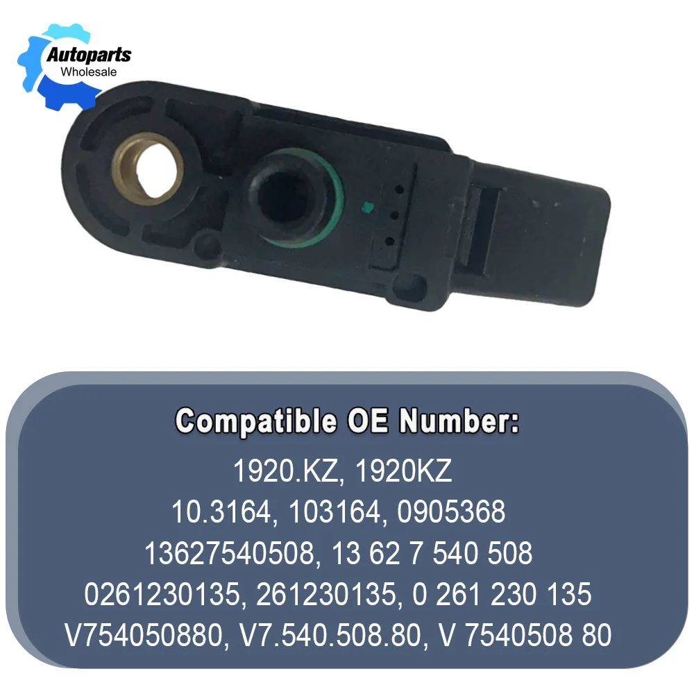 

0261230135 Intake Air Manifold Absolute Boost Pressure MAP Sensor Car Fit For MINI Cooper S R55 R56 R57