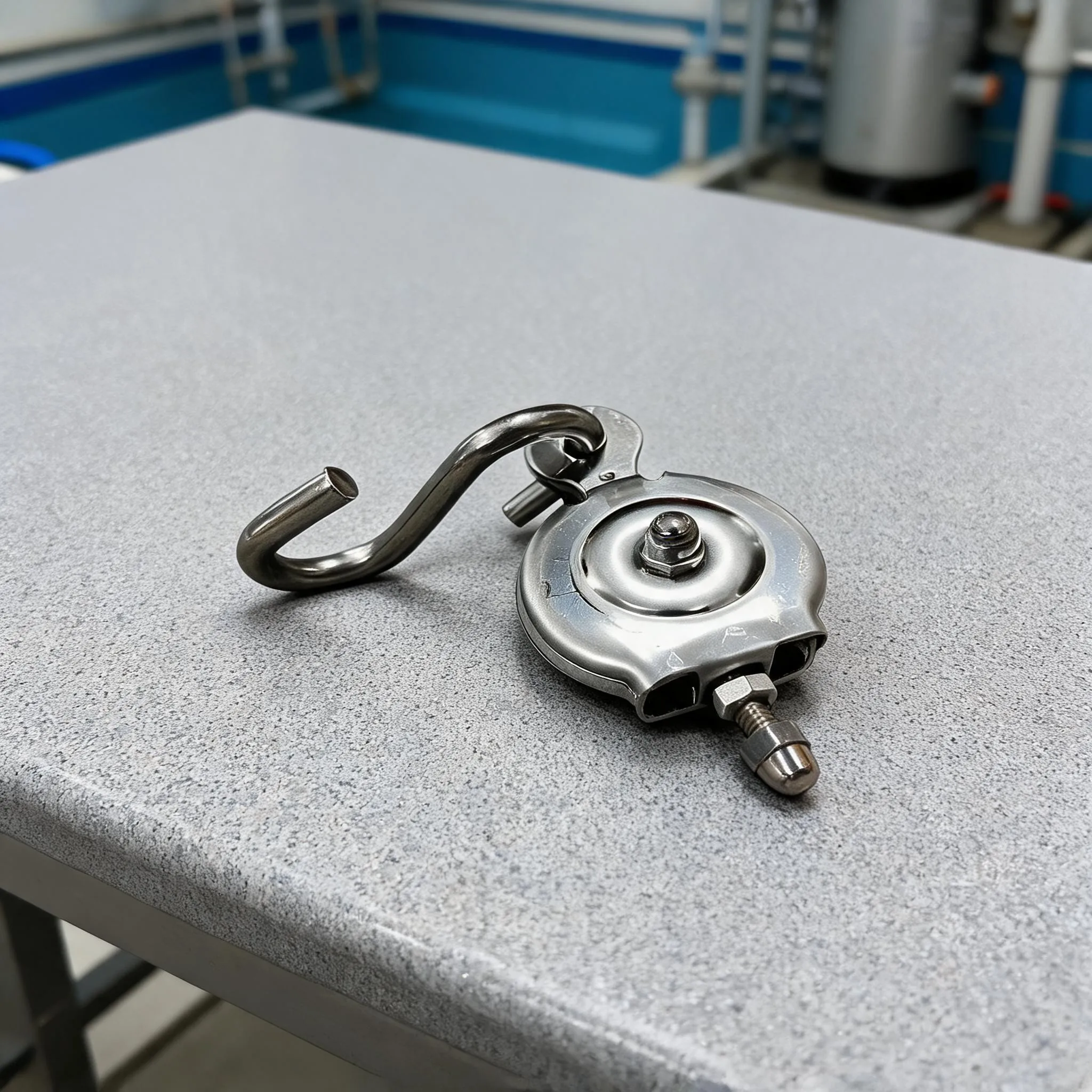 /Red /Plastic /Lane Rope Tightener With Stainless Steel Hook Rust For Proof Secure Fastening System For Swimming Pool Lane Line