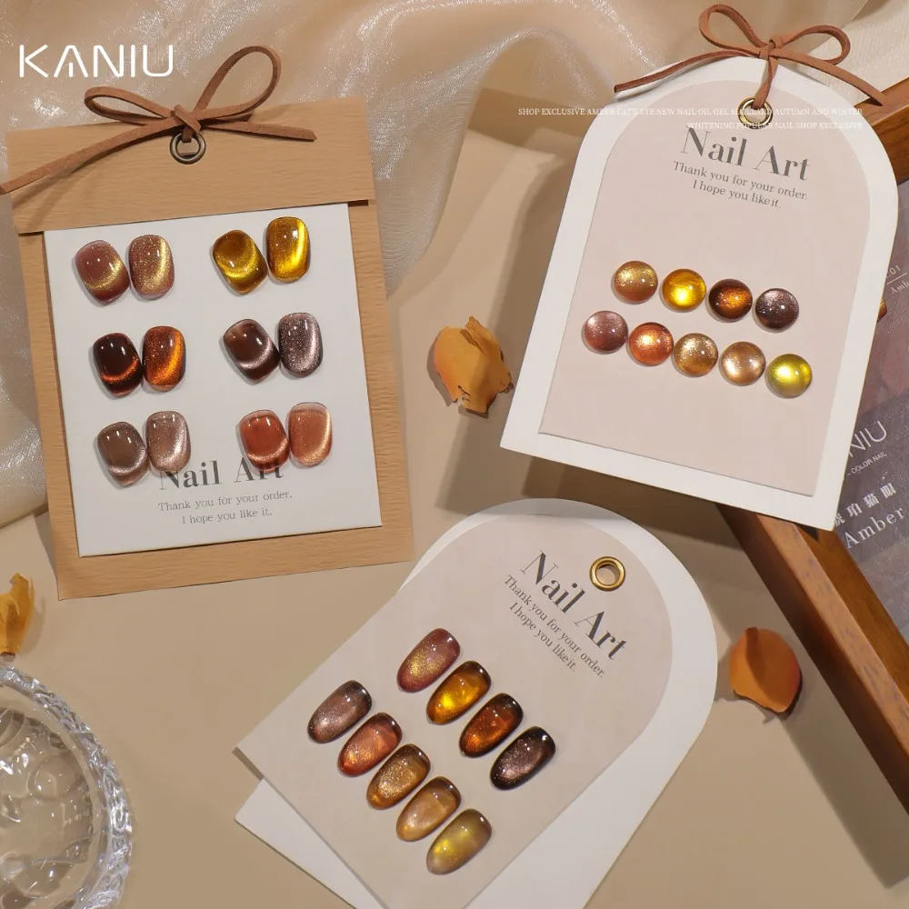1/9Pcs12ml KANIU 9 ألوان جيل للأظافر مجموعة مسمار الفن كيت 2025 موضة جديدة رائجة البيع غير سامة UV هلام صالون الأظافر مخصص بالجملة #4