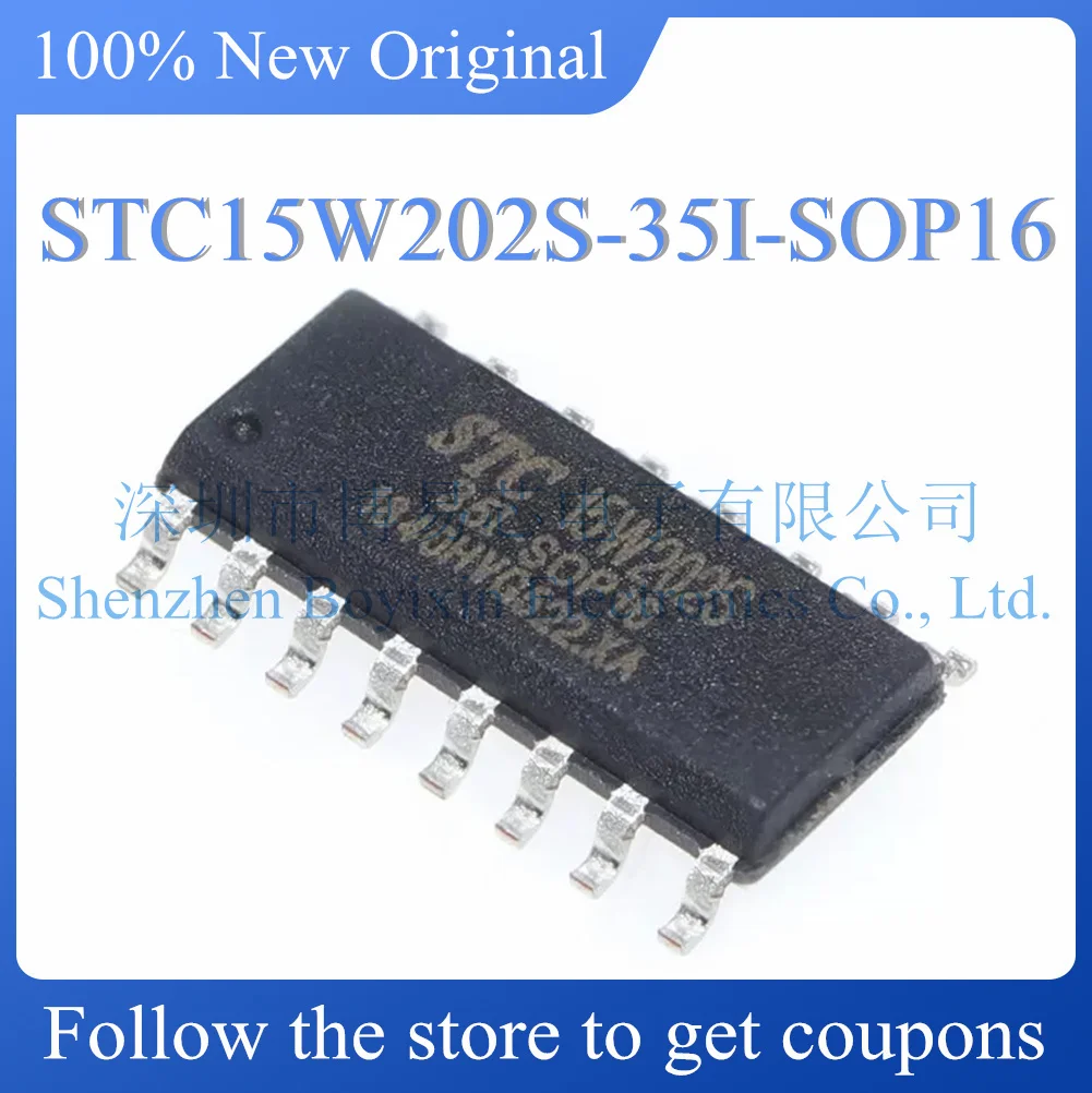 NEW STC15W202S-35I-SOP16.Original Product.SOP-16