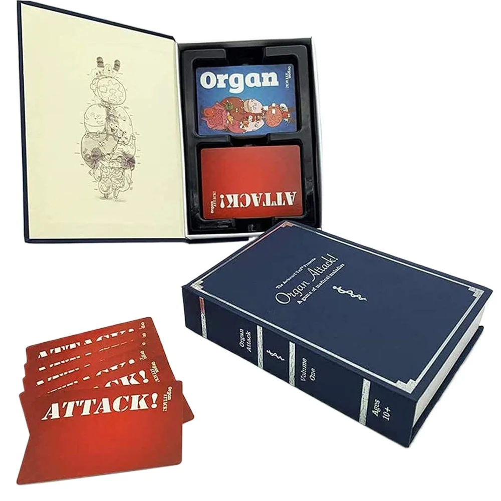 Organ Attack! Tabletop Card Game - Pop Bunny Board games