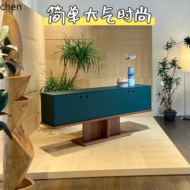 FZ Minimalist Lacquer Sideboard Entryway Storage Multi-Functional Chest Of Drawers Organizer Decorative Cabinet Complete Set